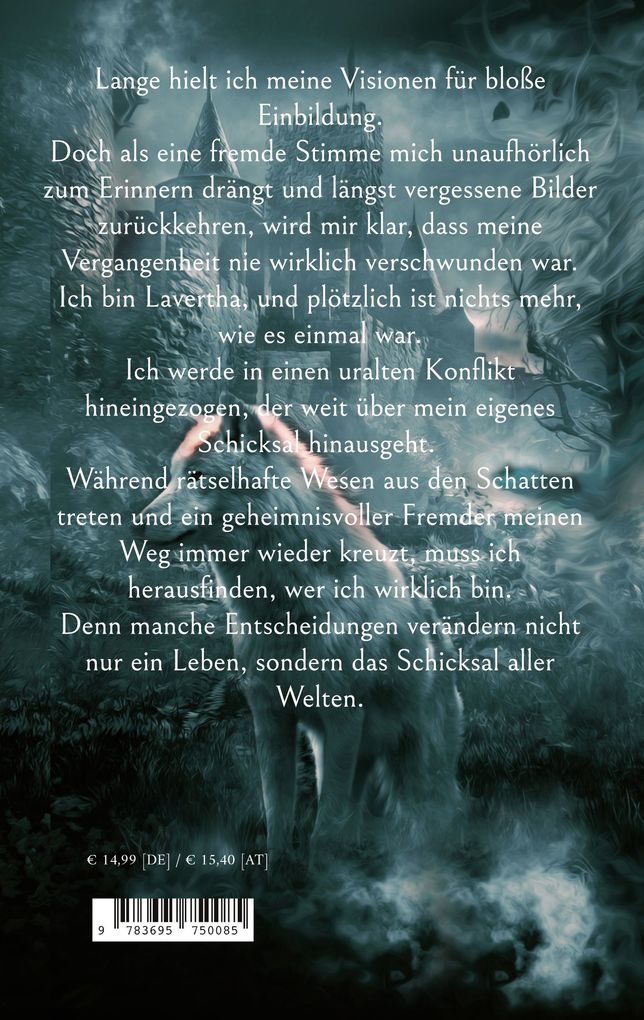 Rückseite des Buches Die Hexe und ihr Biest – Krieg der Wesen